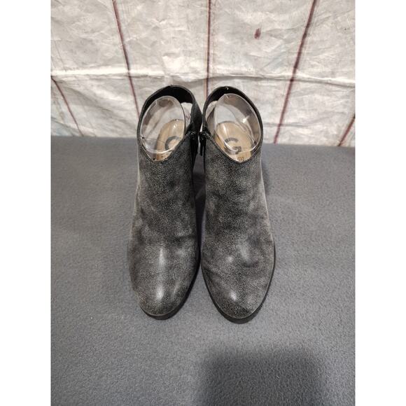 G By Guess Open Heel Bootie Size 9M Casual Night Out Gray - Picture 4 of 7